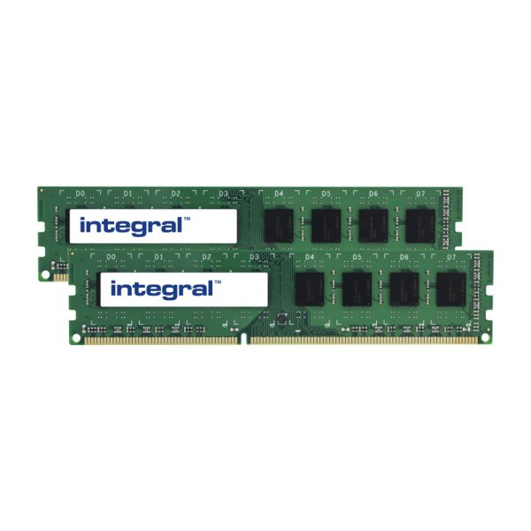 8GB (2x4GB) PC RAM Module Kit | DDR3 1600MHz | Integral Memory