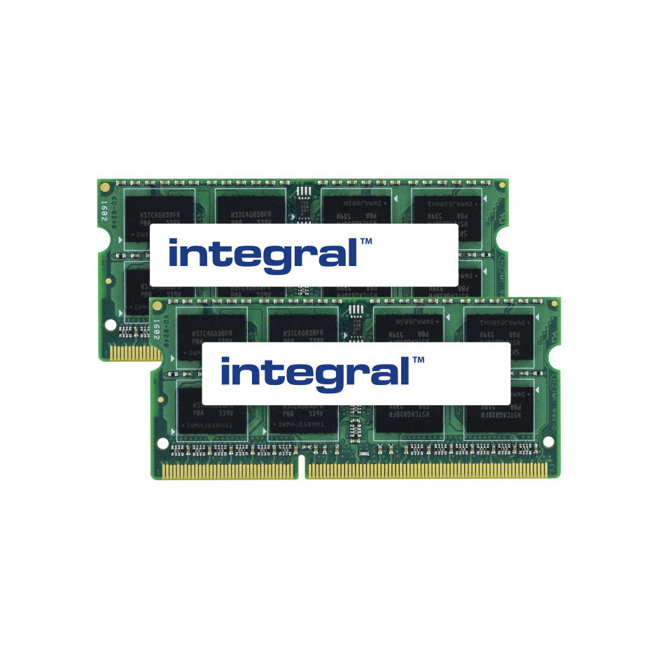 8GB (2x4GB) Notebook RAM Module | SODIMM DDR3 1600MHz | Integral Memory
