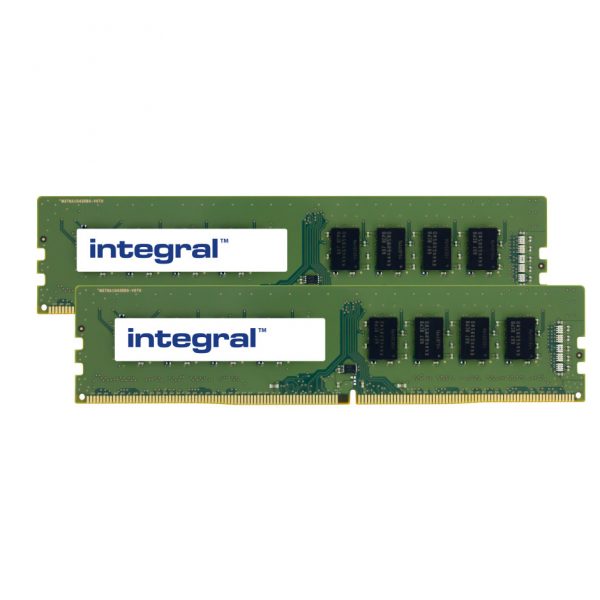 16GB (2x8GB) PC RAM Kit | DDR4 2666MHz | Integral