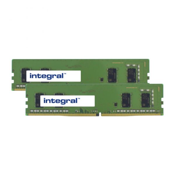 16GB (2x8GB) PC RAM Module | DDR4 2666MHz | Integral Memory