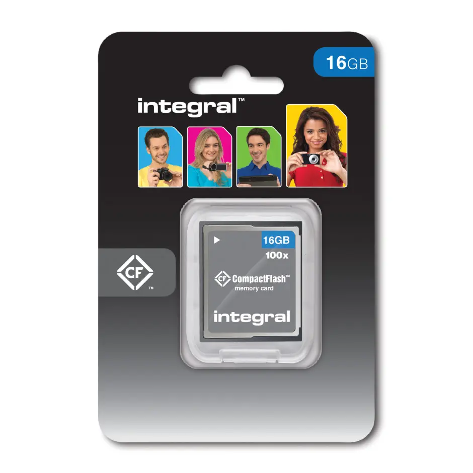 Compact Flash Card | 4GB, 8GB & 16GB | Integral Memory