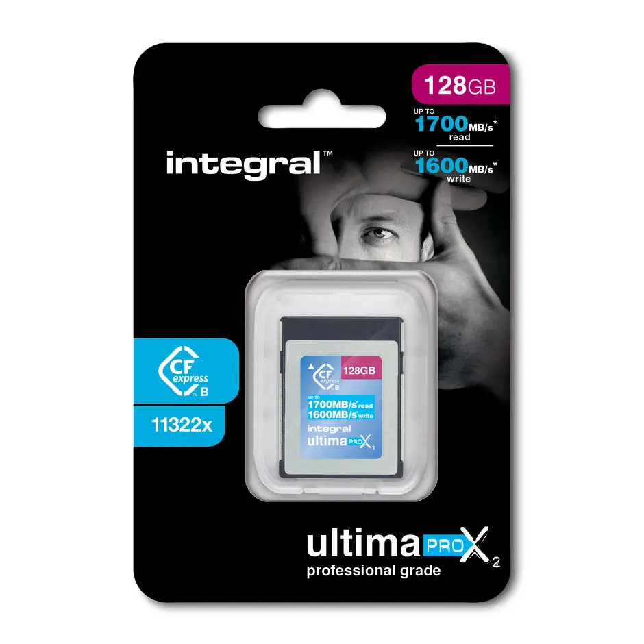 UltimaPro X2 CFexpress Professional Type B 2.0 Card | 128GB