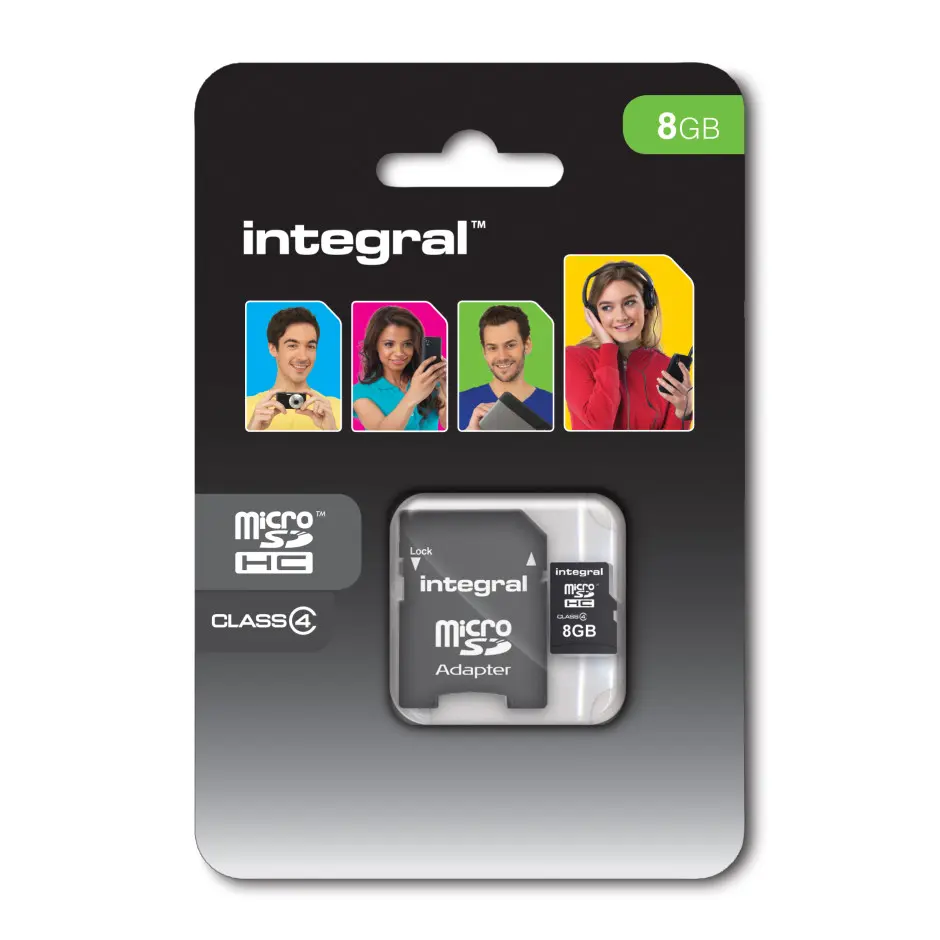 Micro SD Card | microSDHC Class 4 | 8GB