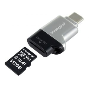 USB C 3.0 | MicroSD Card Reader | Integral Memory