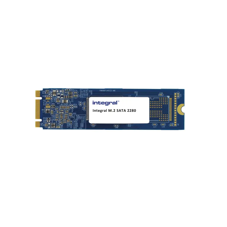 Integral Memory SSD 256 GB M.2 2280 SATA III de Alta Velocidad 6 Gbps hasta 500 MB/S de Lectura y 470 MB/S en Escritura 