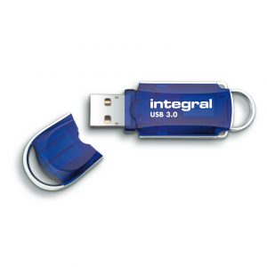 Integral De 16 Gb Neon Usb Stick-en azul.