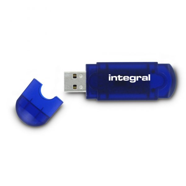 Evo USB 2.0 | 4GB, 8GB, 16GB, 32GB, 64GB & 128GB | Integral