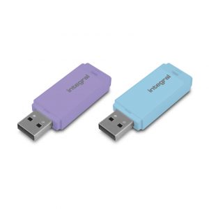 Pastel USB 2.0 | 8GB, 16GB, 32GB, 64GB | Integral Memory