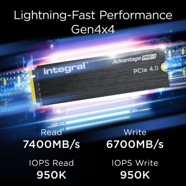ADVANTAGE PRO-1 | SSD with Heatsink for PS5 | Integral