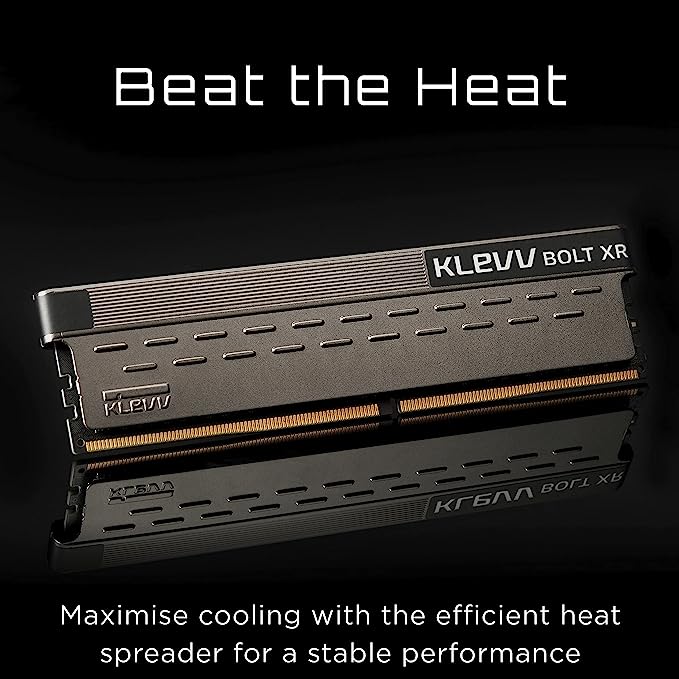 Klevv BOLT XR Gaming RAM Heatsink for cooling