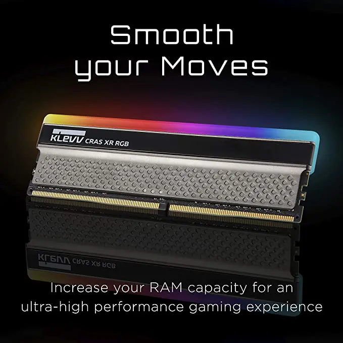 KLEVV CRAS XR RGB DDR 4 Gaming memory Module increase PC RAM