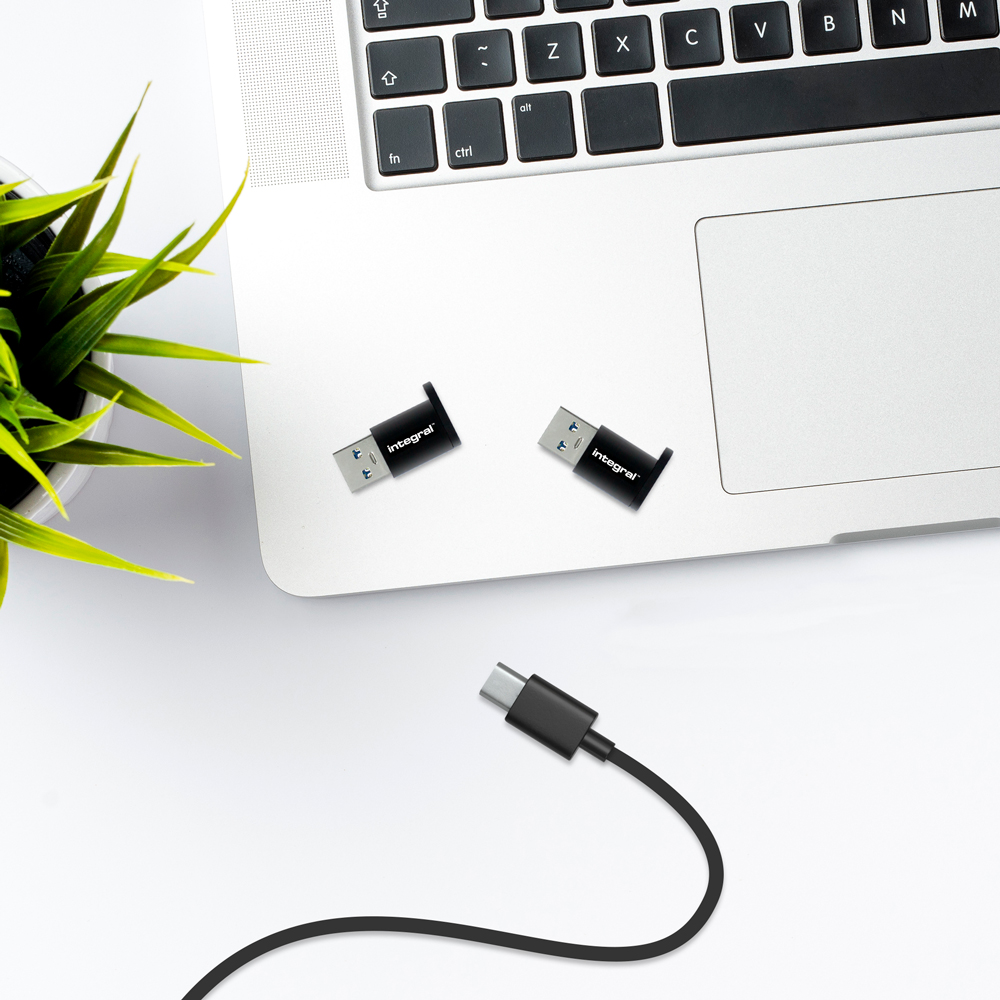 Twin Pack USB C to USB A Adapter, Converter