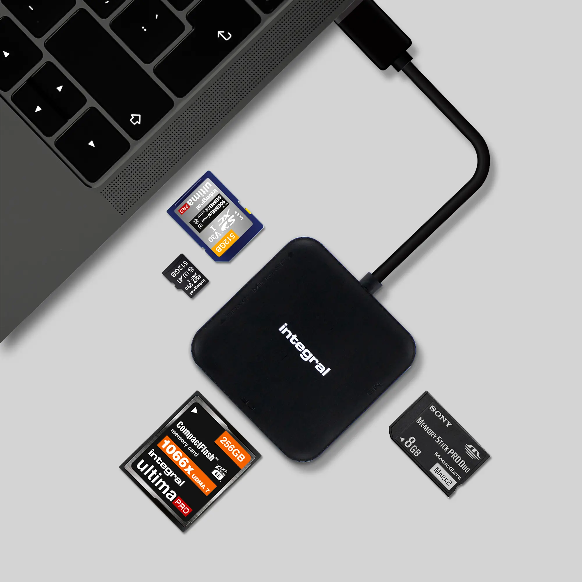All-In-One Multi Slot USB-C 3.0 Memory Card Reader