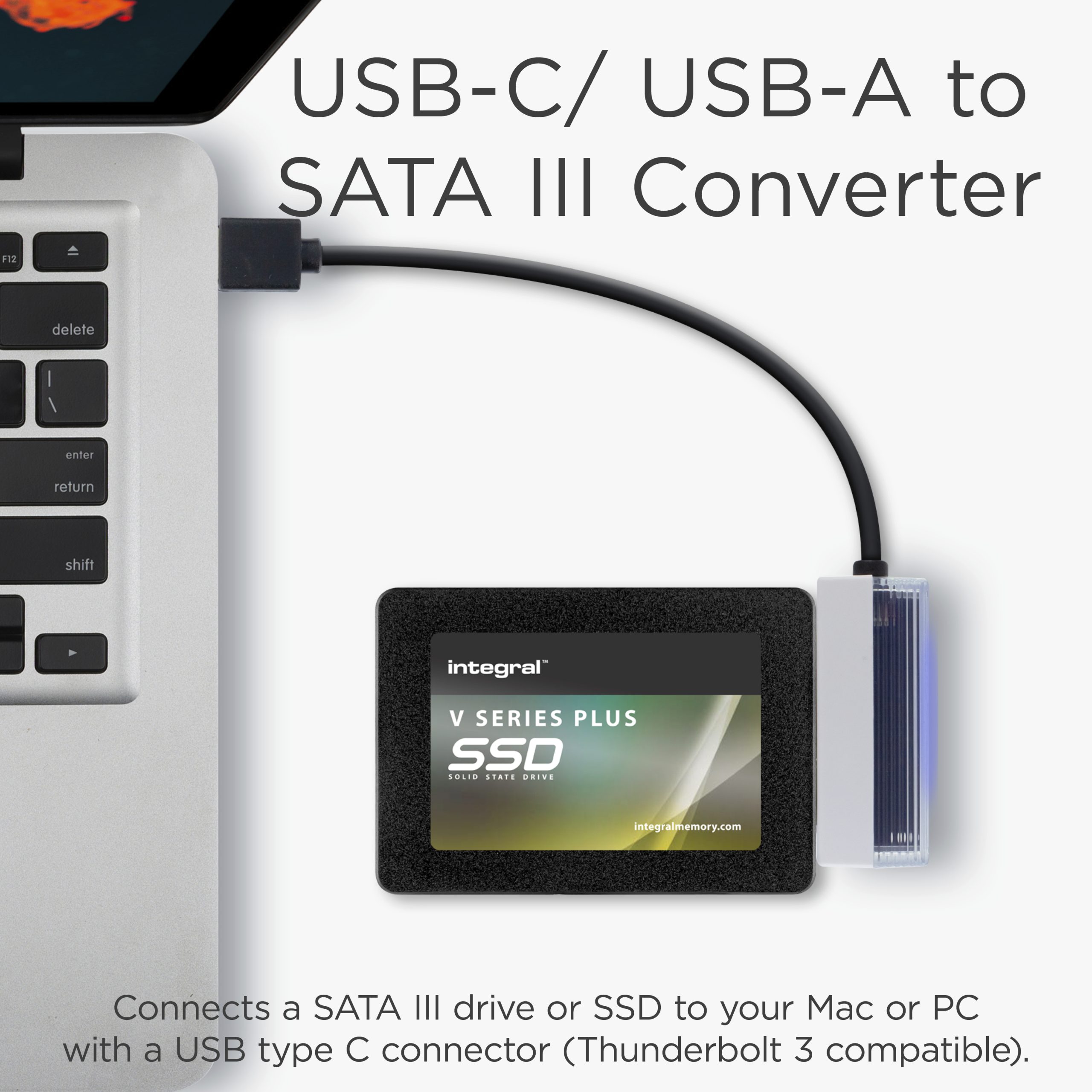 USB A TO 2.5” SATA III CONVERTER
