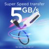 5GB/s USB C TO 2.5” SATA III CONVERTER USB C TO 2.5” SATA III CONVERTER with 5GB/s transfer speeds