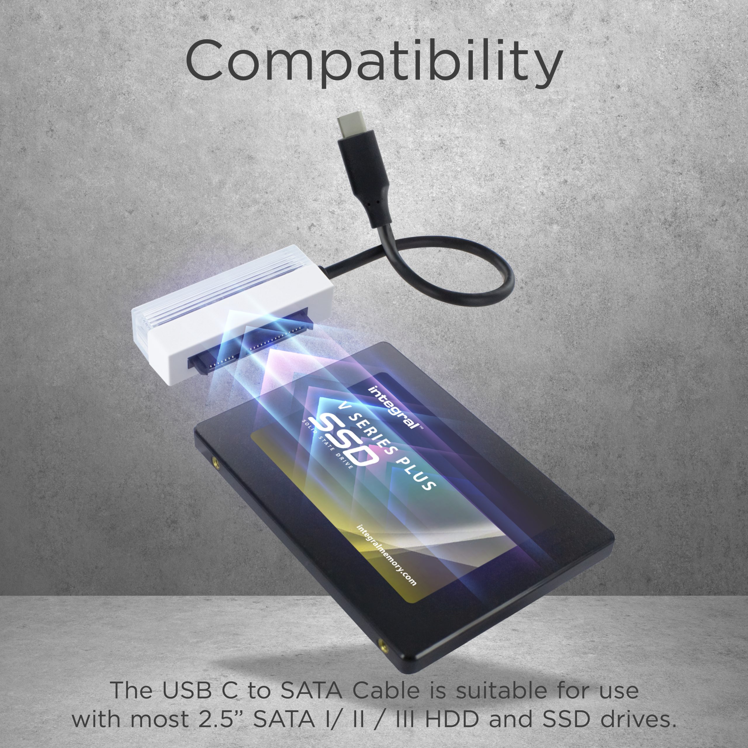 USB C TO 2.5” SATA III CONVERTER compatibility gallery image
