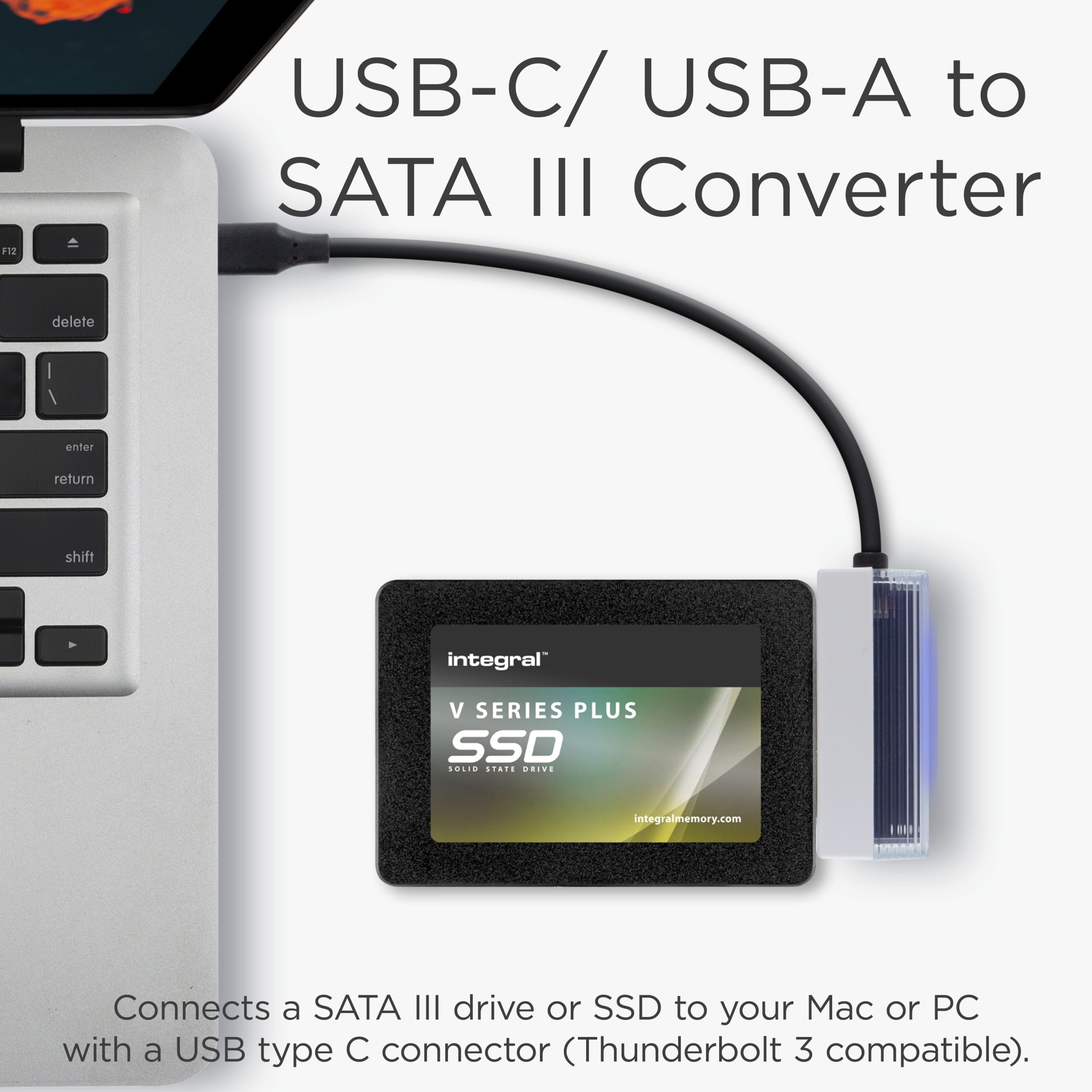 USB C TO 2.5” SATA III CONVERTER