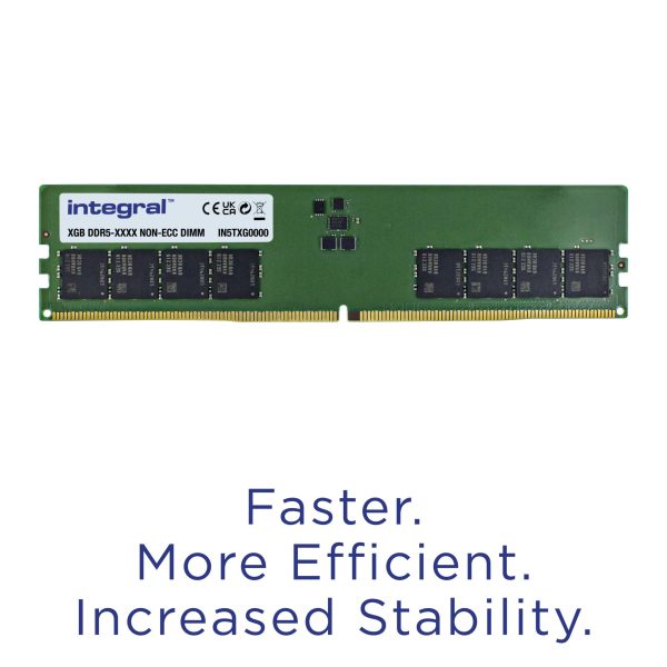 64 (2x32GB) DDR5 5600MTs NON-ECC PC RAM | Memory Module