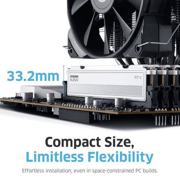 KLEVV FIT V 32GB Gaming RAM | DDR5 5600MHz Memory