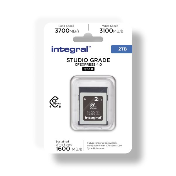 Studio Grade CFexpress 4.0 Type B Memory Card | Integral Memory