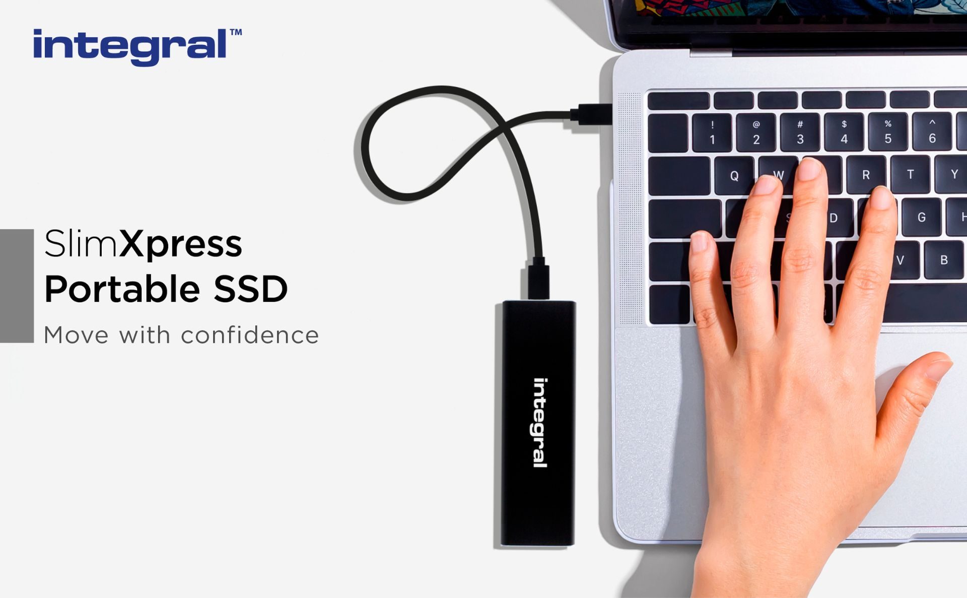 Integral Memory SlimXpress Portable SSD Website Banner